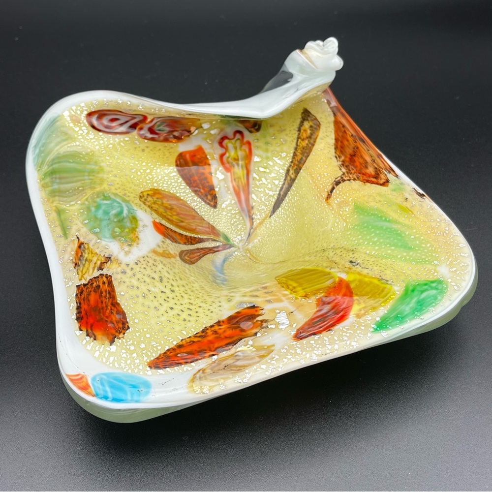 Vintage Murano Art Glass Bowl